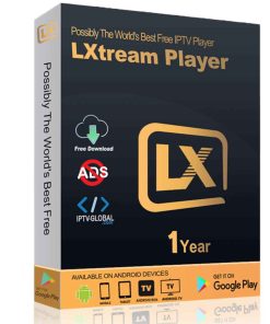 Lxtream Player Abonnement 12 Mois - 3 APPAREILS AU MÊME TEMPS!