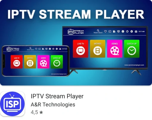 Application IPTV Stream Player – Téléchargez sur Google Play