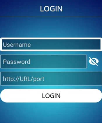 Écran de l’application iptv stream player demandant le code d’abonnement IPTV pour accéder aux chaînes